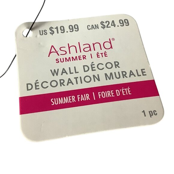 Good Vibes Only Wall Decor Hanging Sign Multicolor Wood Ashland Summer Fair - Picture 3 of 7